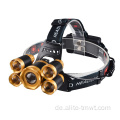 5 LED -Scheinwerfer T6 4xr2 Led Zoom Licht